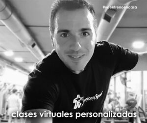 Profesor de fit Sebastián Ali